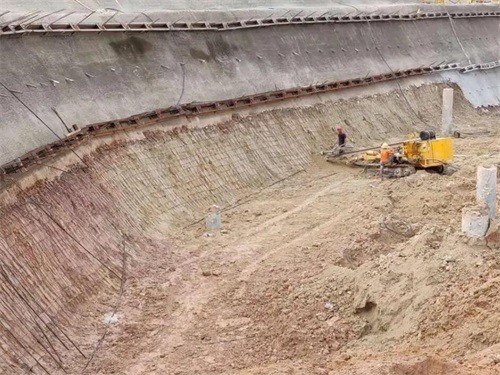 清水河基坑边坡加固